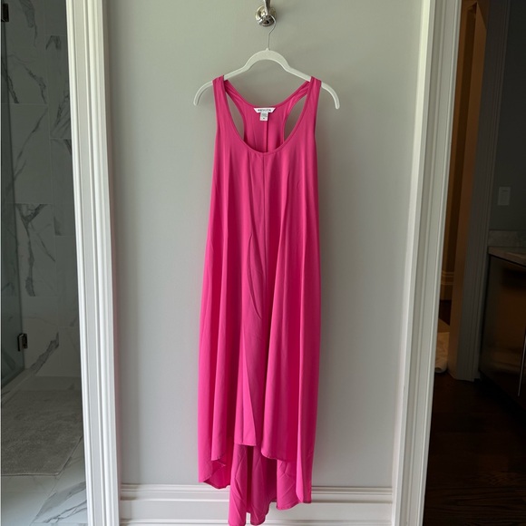 Athleta Bright Pink Tank Dress - Picture 1 of 5